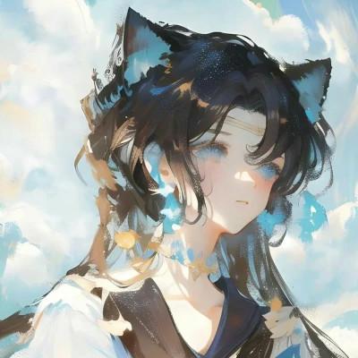 适合长期不换的头像动漫女，超级好看！