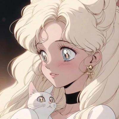 适合长期不换的头像动漫女，超级好看！