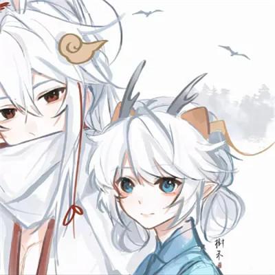 114张看了就想换的动漫情侣头像