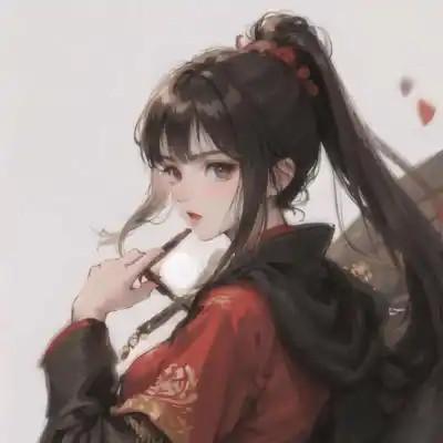 适合长期不换的头像动漫女，超级好看！