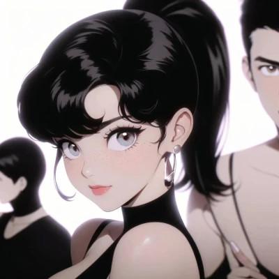 适合长期不换的头像动漫女，超级好看！