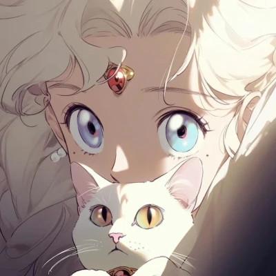 适合长期不换的头像动漫女，超级好看！