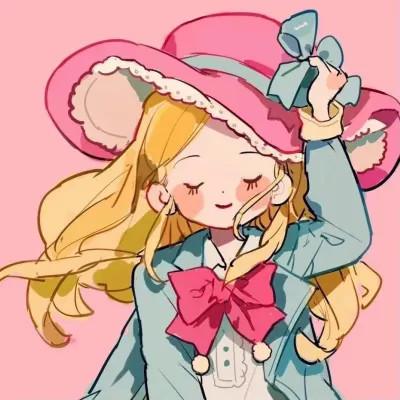 超级漂亮女生可爱头像动漫