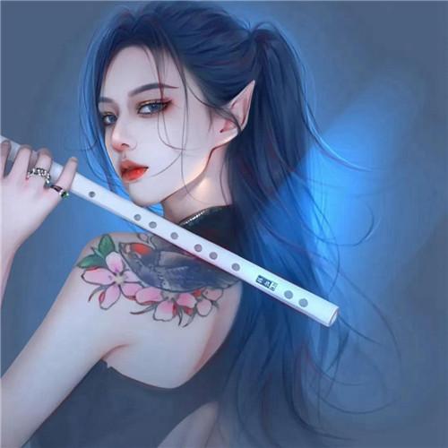 超美超好看的女生手绘头像图片 五官立体精致细腻