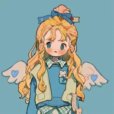 超级漂亮女生可爱头像动漫