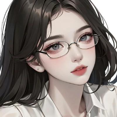 手绘美女头像唯美图片高清32张