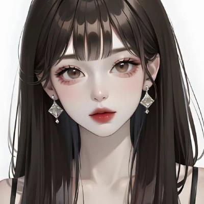 手绘美女头像唯美图片高清32张