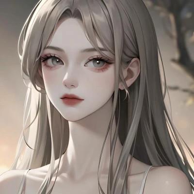 手绘美女头像唯美图片高清32张