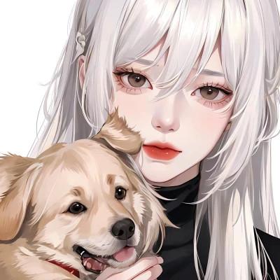 2023最好看手绘女生头像图片