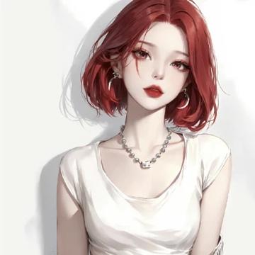 手绘美女头像唯美图片高清32张