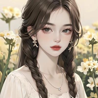 手绘美女头像唯美图片高清32张