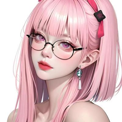 2023最好看手绘女生头像图片