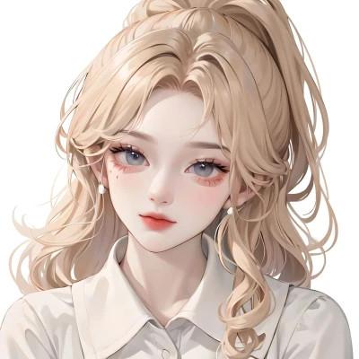 动漫头像女生ai高清39张