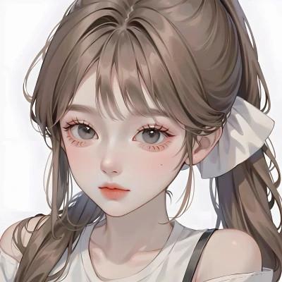 动漫头像女生ai高清39张