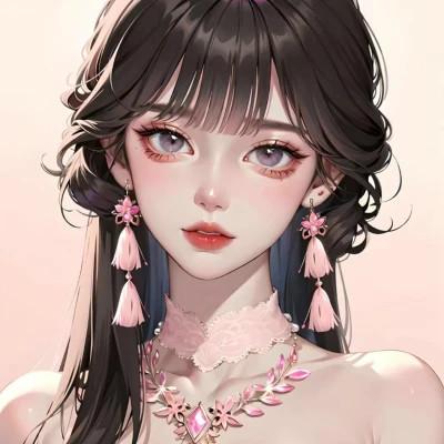 2023最好看手绘女生头像图片