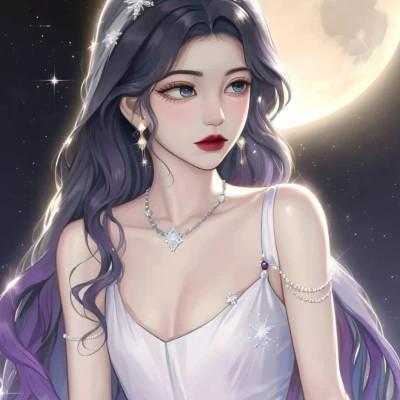 手绘美女头像唯美图片高清32张