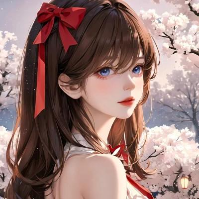 手绘美女头像唯美图片高清32张
