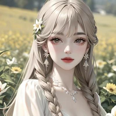 手绘美女头像唯美图片高清32张