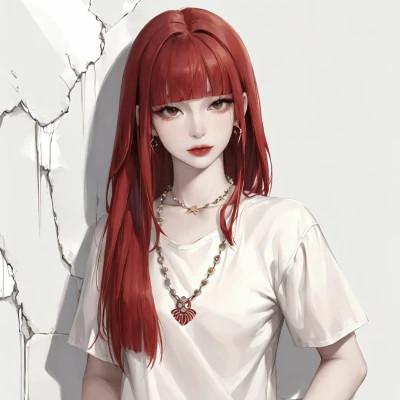 手绘美女头像唯美图片高清32张