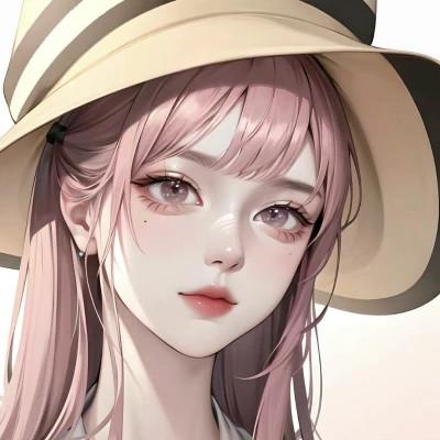 手绘美女头像唯美图片高清32张