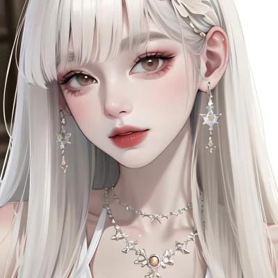 手绘美女头像唯美图片高清32张