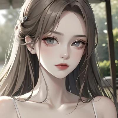 手绘美女头像唯美图片高清32张