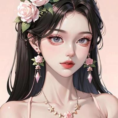 2023最好看手绘女生头像图片