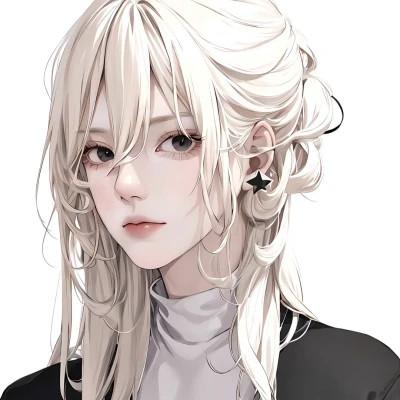 手绘美女头像唯美图片高清32张