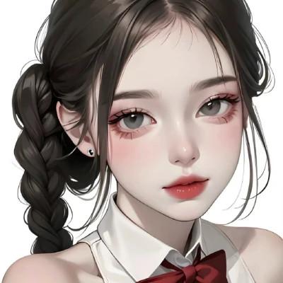 手绘美女头像唯美图片高清32张