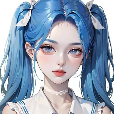 2023最好看手绘女生头像图片