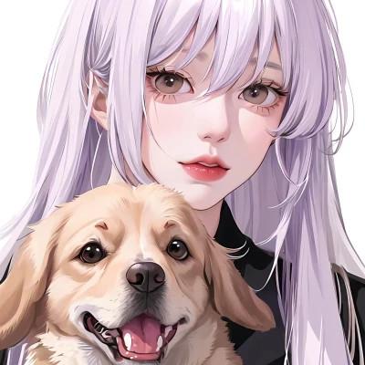 2023最好看手绘女生头像图片