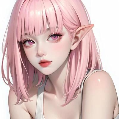2023最好看手绘女生头像图片