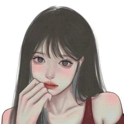 微信头像卡通手绘单人女 高质量精选