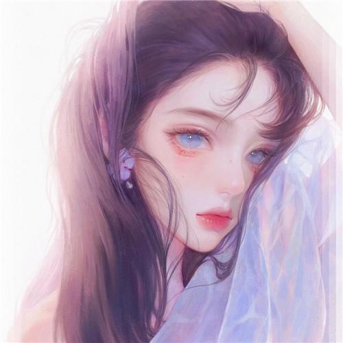 超火超级好看的绝美手绘女头