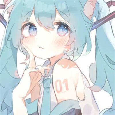 可爱清新青春女生动漫头像