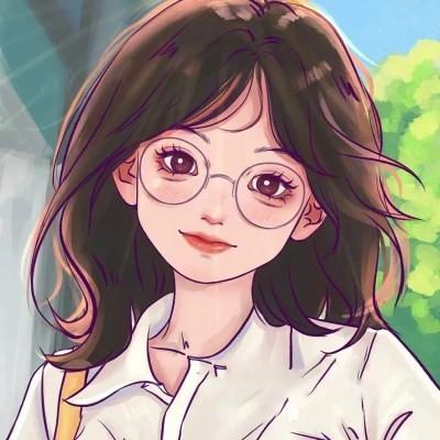 微信头像卡通手绘单人女 高质量精选