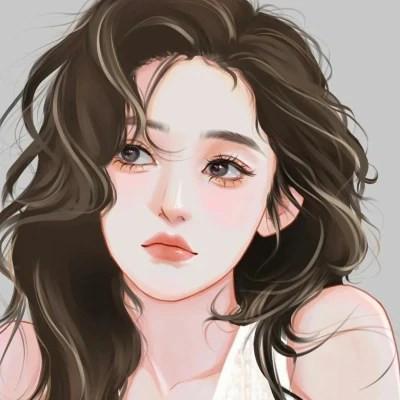 微信头像卡通手绘单人女 高质量精选