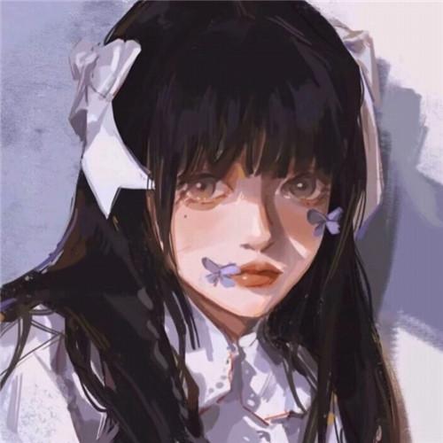 超火超级好看的绝美手绘女头