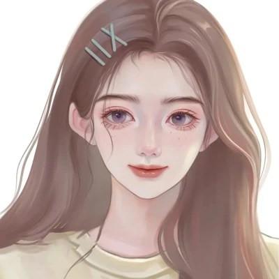 微信头像卡通手绘单人女 高质量精选