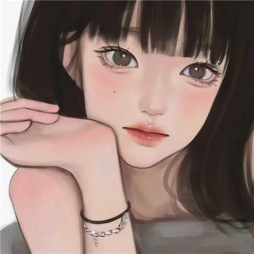 超火超级好看的绝美手绘女头