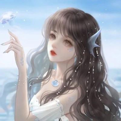 微信头像卡通手绘单人女 高质量精选