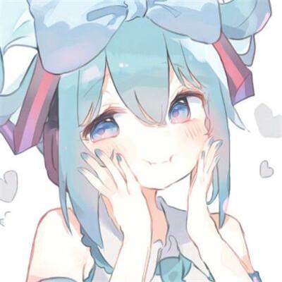 可爱清新青春女生动漫头像