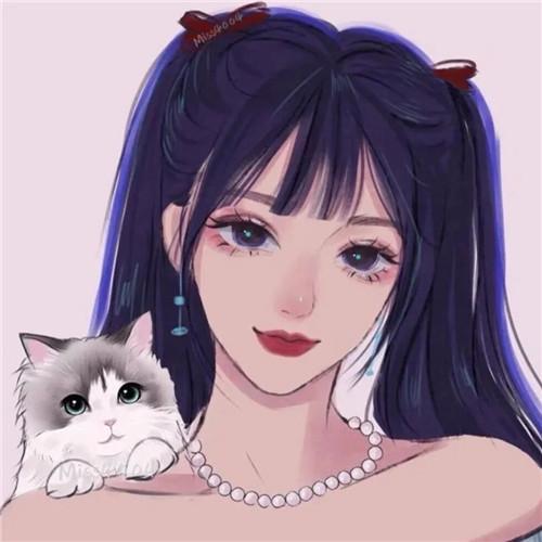 超火超级好看的绝美手绘女头
