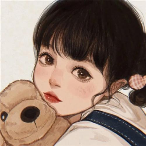 超火超级好看的绝美手绘女头