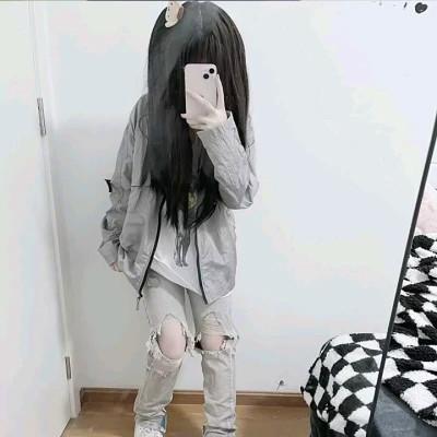 ins风格高级女头不露脸