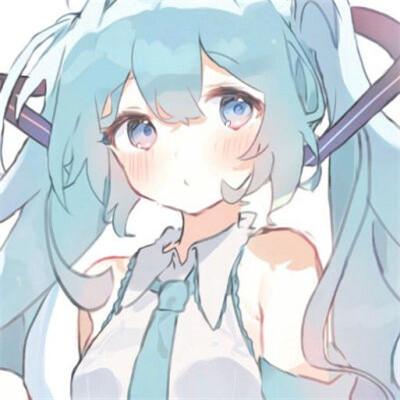 可爱清新青春女生动漫头像