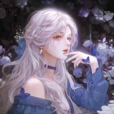 微信头像卡通手绘单人女 高质量精选