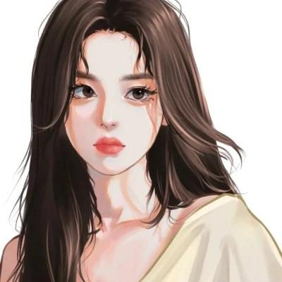 微信头像卡通手绘单人女 高质量精选