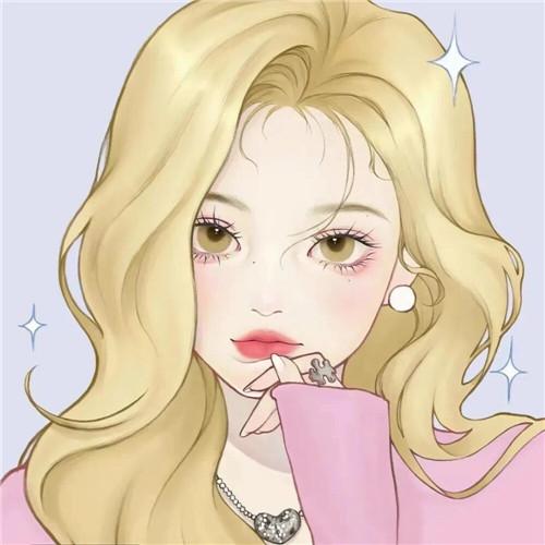 超火超级好看的绝美手绘女头