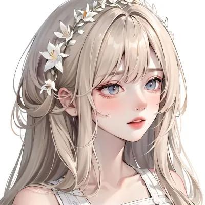 女生AI微信头像图片28张